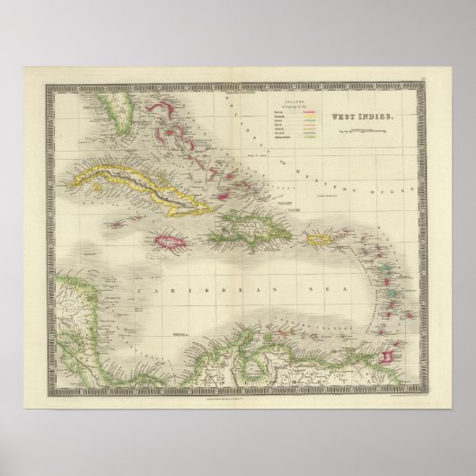 Poster Antilles 11 (Devant)