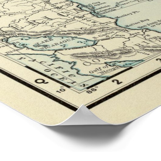 Poster Antilles 14 (Coin)