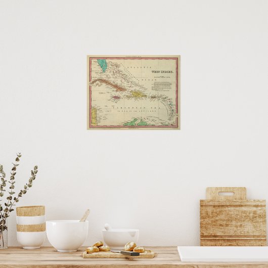 Poster Antilles 17 (Cuisine)