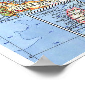 Poster " Antilles : 1962 Carte détaillée ... (Coin)