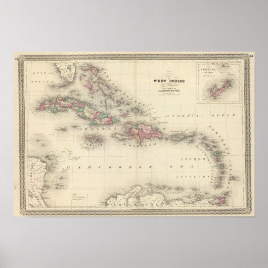 Poster Antilles 5 (Devant)