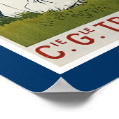 Poster Antilles Centre Amérique (Coin)