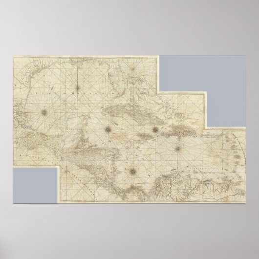 Poster Antilles composites (Devant)