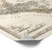 Poster Antilles et Amérique centrale (Coin)
