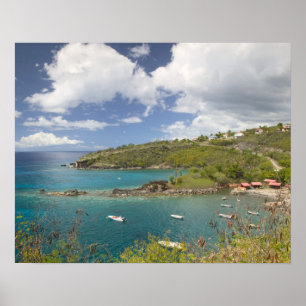 Poster ANTILLES FRANÇAISES (FWI), Guadeloupe, Basse,