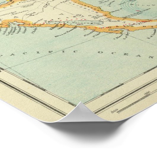 Poster Antilles ou Antilles (Coin)