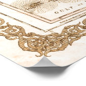 Poster Antique 1855 Carte de Floride (Coin)