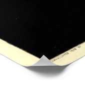 Poster Antique 1889 Femme Sur Crescent Moon (Coin)