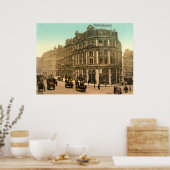 Poster Antique Angleterre, Holborn Viaduc Londres (Cuisine)