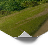 Poster Antique Angleterre, Jardins de Bournemouth (Coin)