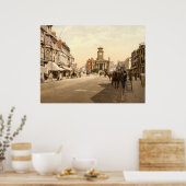 Poster Antique Angleterre, Worthing, West Sussex Royaume- (Cuisine)