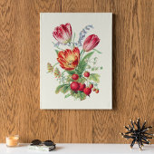 Poster Antique Aquarelle Botanique Imprimer