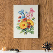 Poster Antique Aquarelle Botanique Imprimer