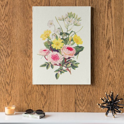 Poster Antique Aquarelle Botanique Imprimer