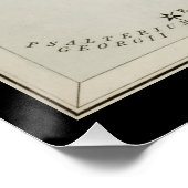 Poster Antique Astronomie Graphique Astronomique Zodiac (Coin)