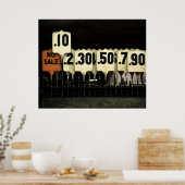 Poster Antique caisse (Cuisine)