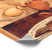 Poster Antique française au chocolat (Coin)