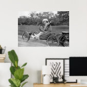 Poster Antique Go Cart, début des années 1900 (Bureau à domicile)