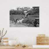 Poster Antique Go Cart, début des années 1900 (Cuisine)