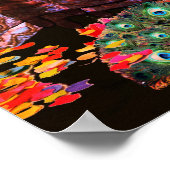 POSTER ANTIQUE ITALIENNE PUPPETS MASQUERADE COSTUME PARTI (Coin)