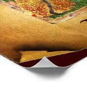 POSTER ANTIQUE RENAISSANCE TAROTS 6 / LES LOVERS (Coin)