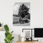 Poster Antique Road Grader, 1937 (Bureau à domicile)