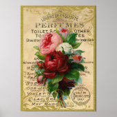 Poster Antique Roses Perfume (Devant)