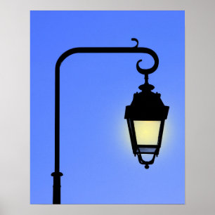 Poster Antique street lamp