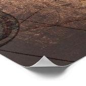 Poster Antique Vintage Map (Coin)