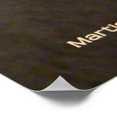 Poster Antlers de cerfs (Coin)