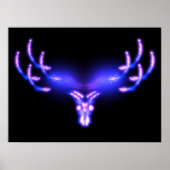 Poster Antlers électriques (Devant)