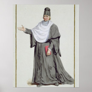 Poster Antoine Arnauld (1612-94) de Receuil des Estamp