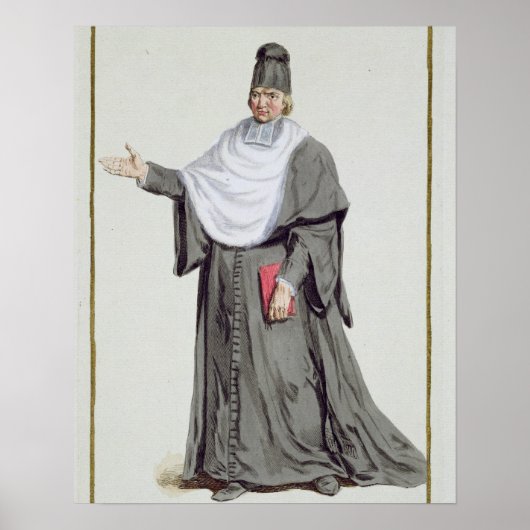 Poster Antoine Arnauld (1612-94) de Receuil des Estamp (Devant)