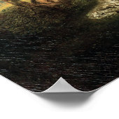 Poster Antoine Watteau La fête de l'amour (Coin)