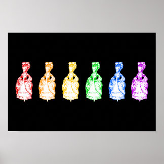 Poster Antoinettes Rainbow Marie