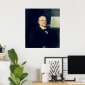 Poster Anton Bruckner, 1889 (Bureau à domicile)