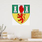 Poster Antrim arms, Irlande (Cuisine)