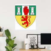 Poster Antrim arms, Irlande (Bureau à domicile)