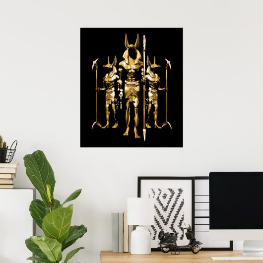 Poster Anubis (Bureau à domicile)