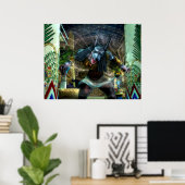 Poster Anubis (Bureau à domicile)
