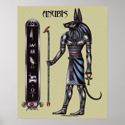 Poster Anubis (Devant)