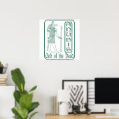 Poster Anubis (Bureau à domicile)