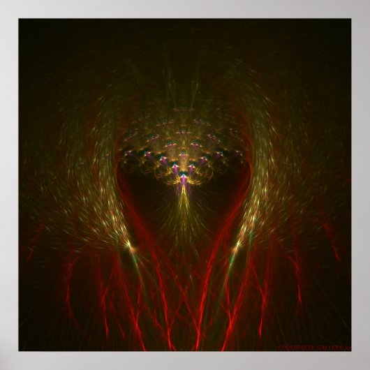 POSTER ANUBIS - DIEU DE MORT ÉGYPTIEN (Devant)