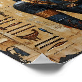 Poster Anubis égyptien (Coin)