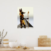 Poster Anubis et la Croix Ankh (Cuisine)