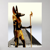 Poster Anubis et la Croix Ankh (Devant)