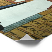 Poster Anubis et une momie, de la Tombe de Sennedjem (Coin)