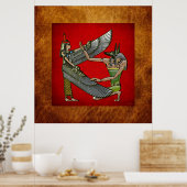 Poster Anubis & Nut (Cuisine)