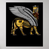 Poster Anunnaki Guardian Alien Ancien Dieu Sumérien (Devant)