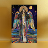 Poster Anunnaki Star Goddess Inanna Art Nouveau